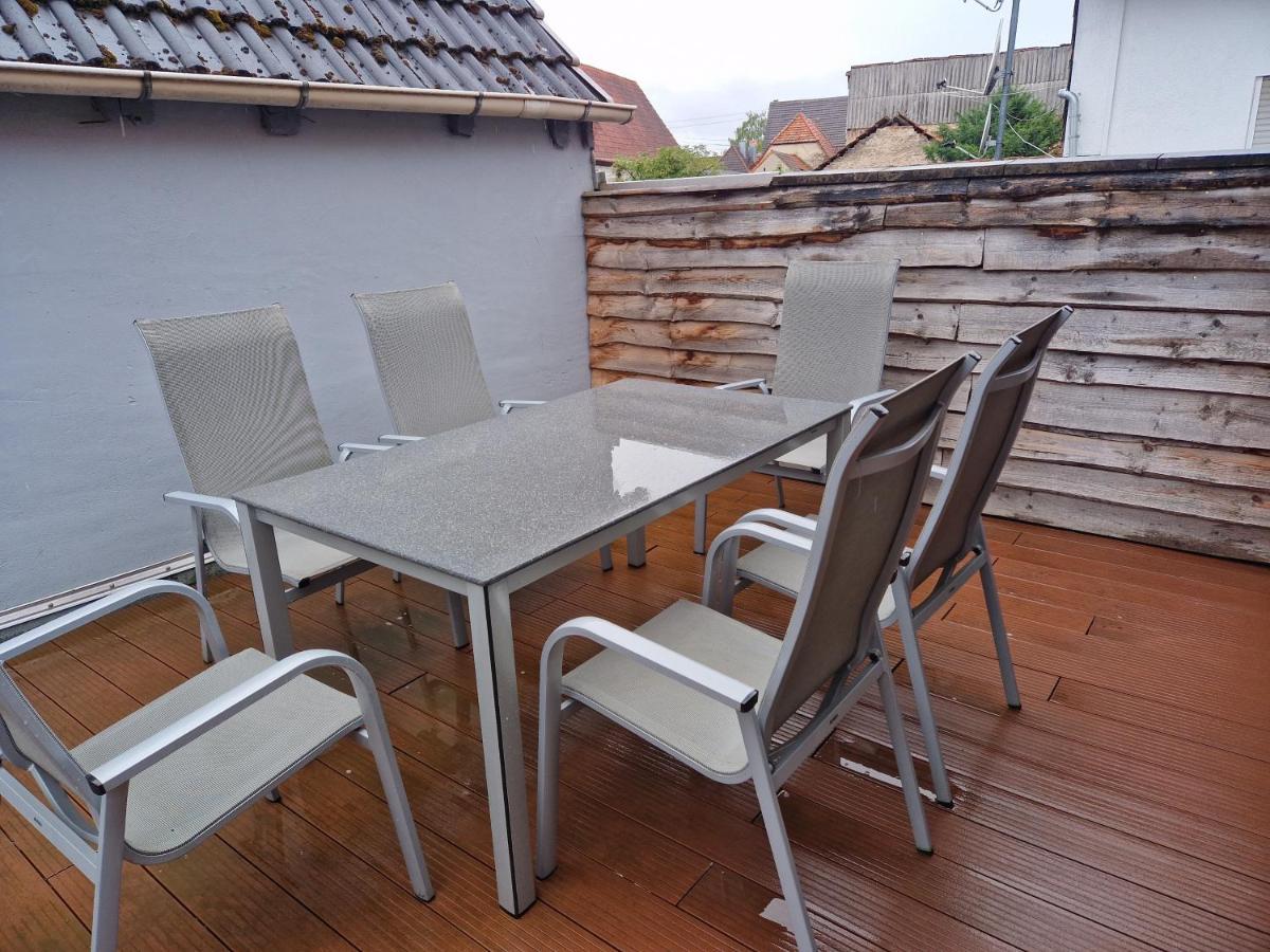 Ferienwohnung Blumenshein Bei Speyer Karlsruhe Familienfreundlich 5 Pers Zeiskam 外观 照片